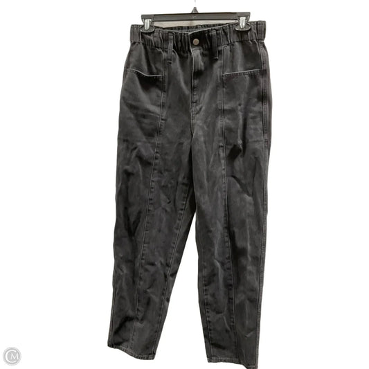 Jeans Straight By Madewell In Black, Size: S
