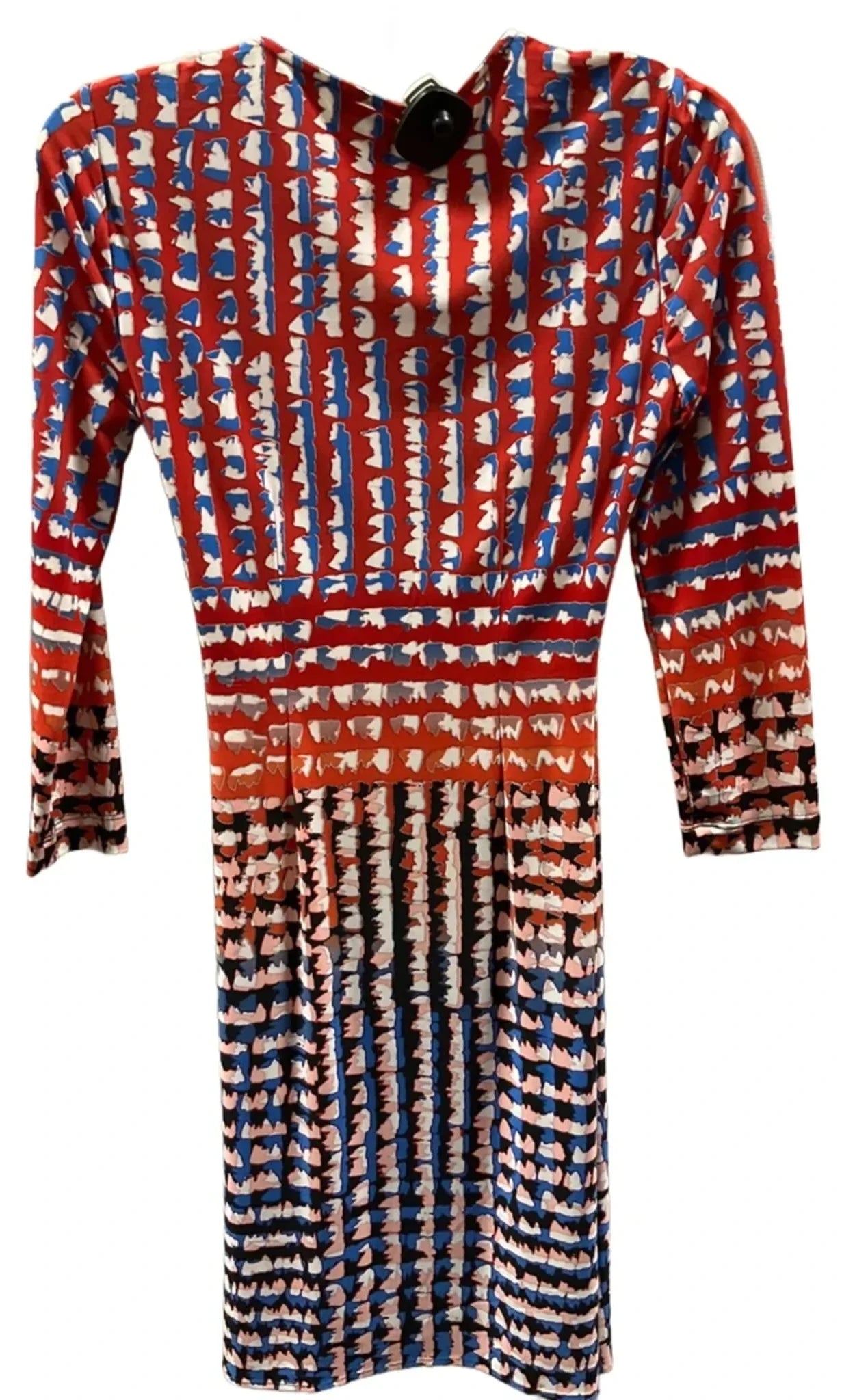 Dress Casual Short By Bcbgmaxazria In Red & White, Size: S