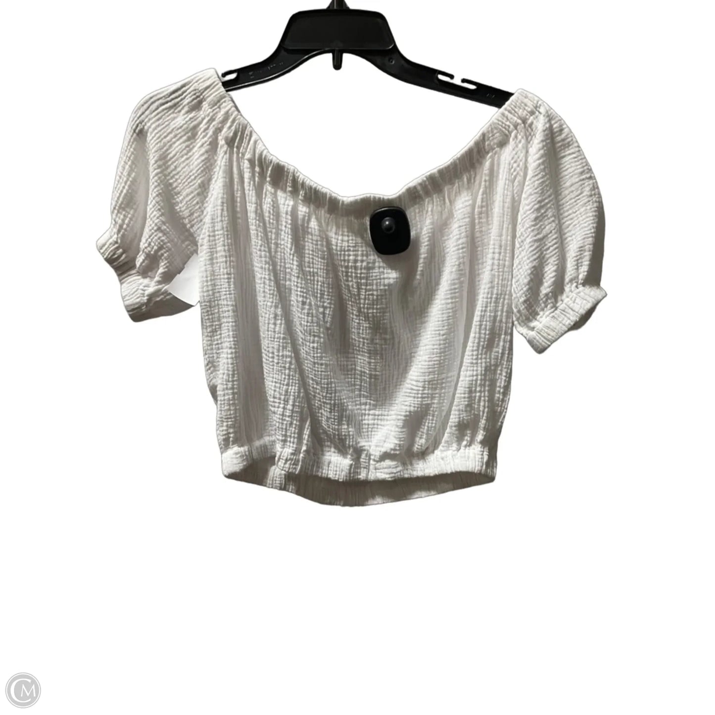 Top Short Sleeve By Joie In White, Size: M