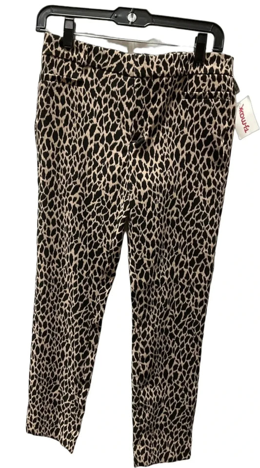 Pants Leggings By Banana Republic In Animal Print, Size: 4
