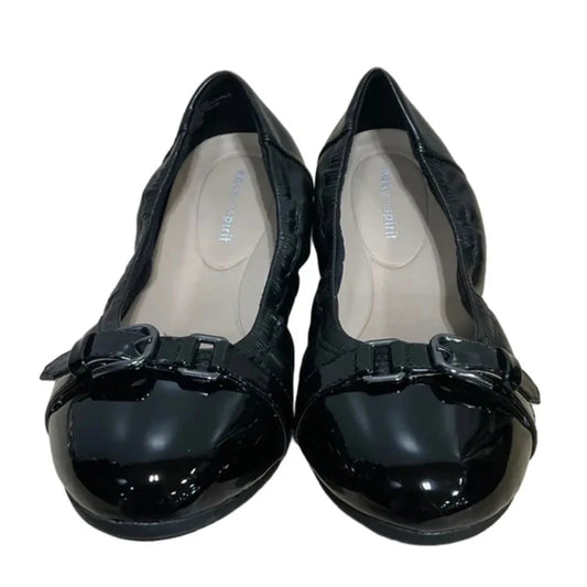 Shoes Flats By Easy Spirit In Black, Size: 7.5
