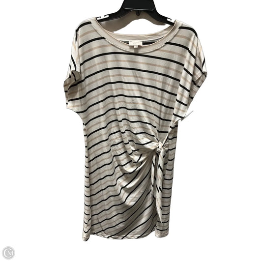 Dress Casual Short By Loft In Striped Pattern, Size: Xl