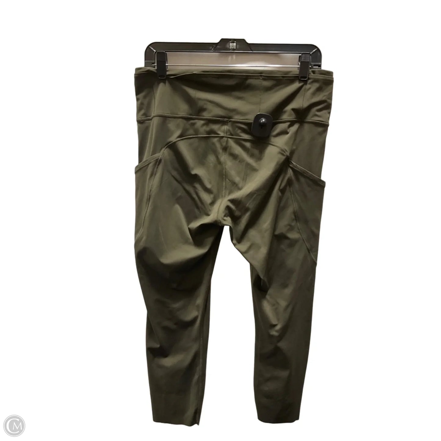 Athletic Leggings By Lululemon In Green, Size: L