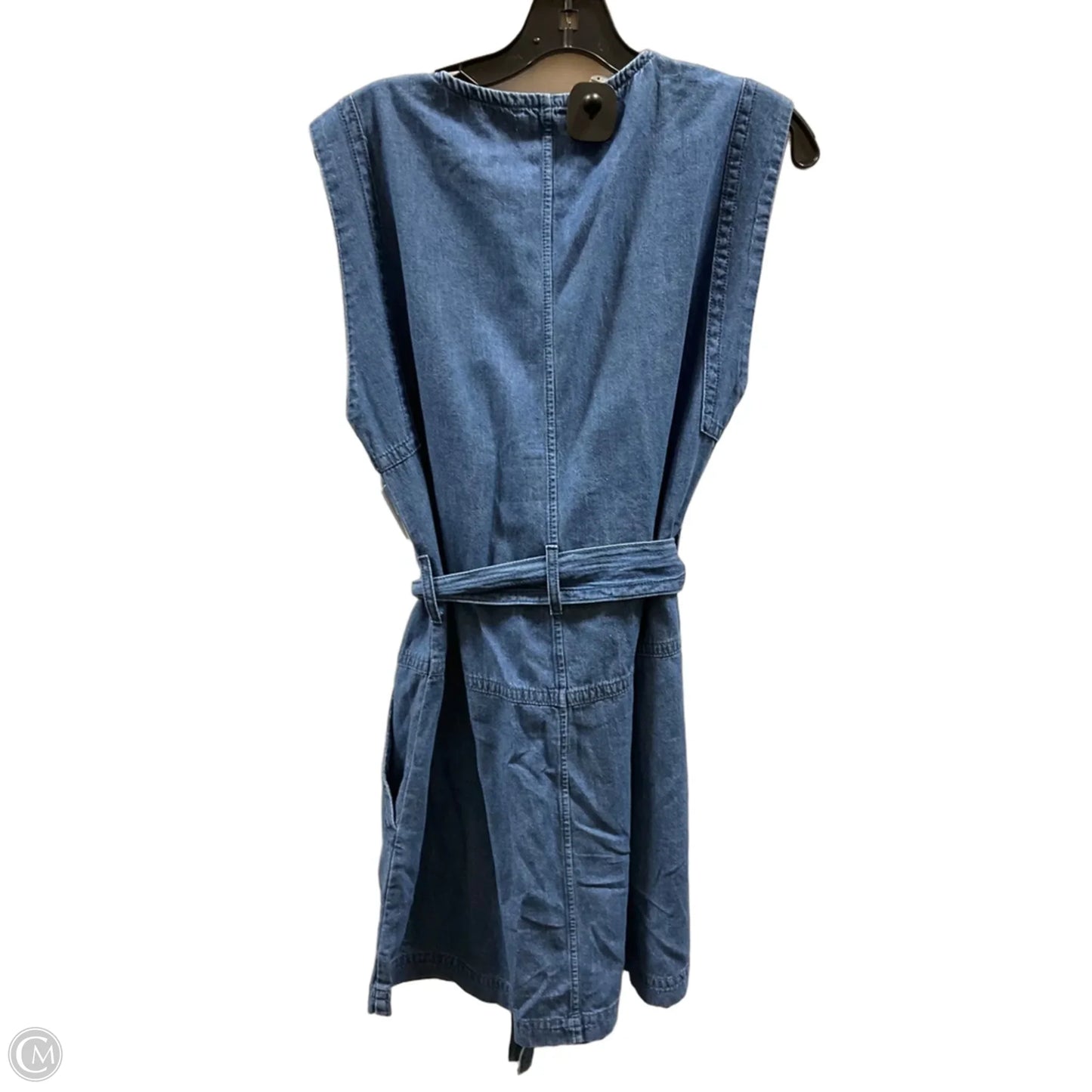 Dress Casual Short By Maurices In Blue Denim, Size: M