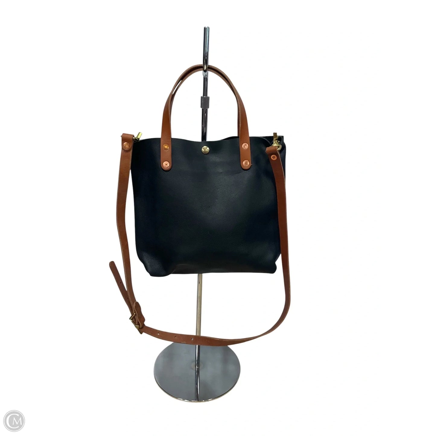 Crossbody Leather By Clothes Mentor, Size: Small