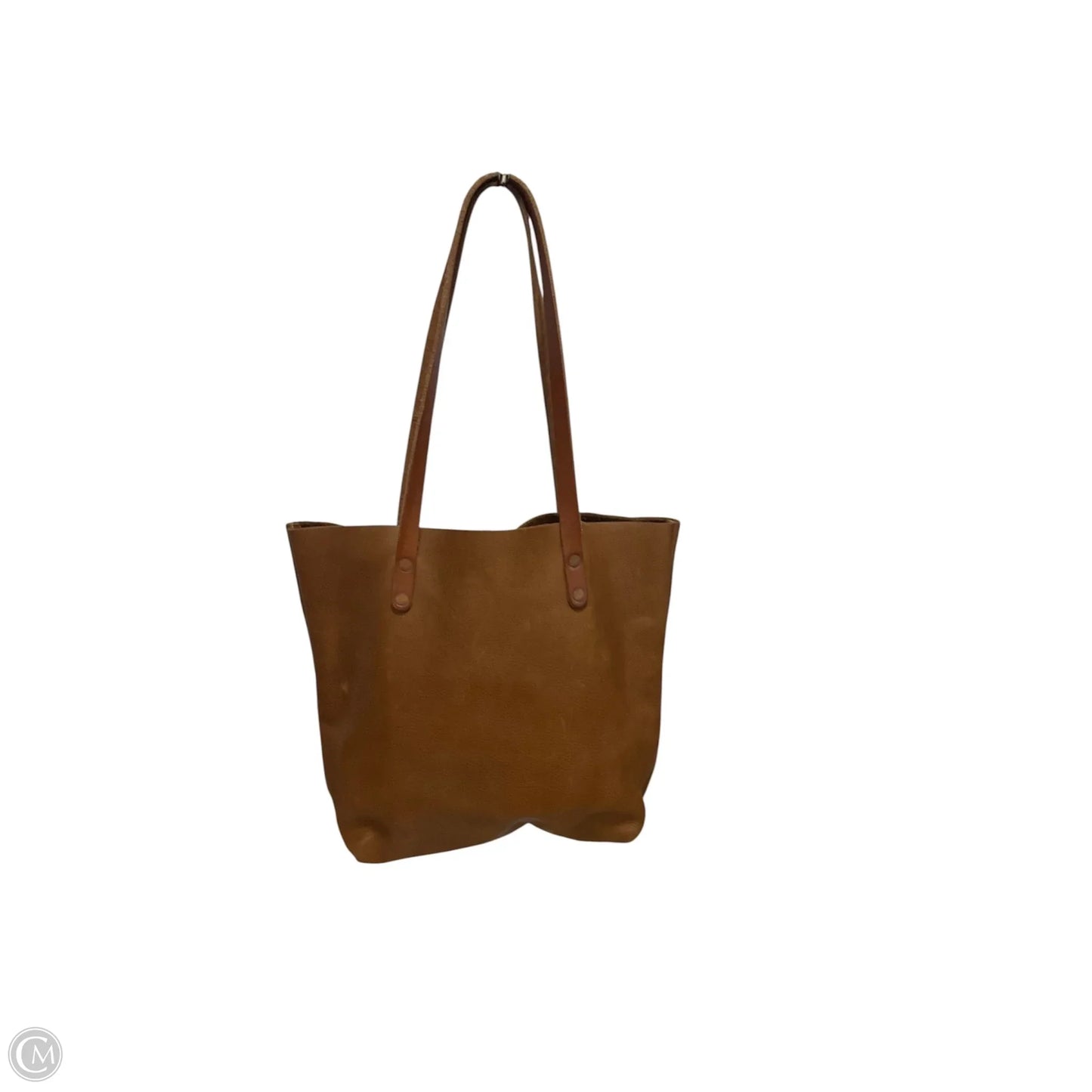 Tote Leather By Clothes Mentor, Size: Large
