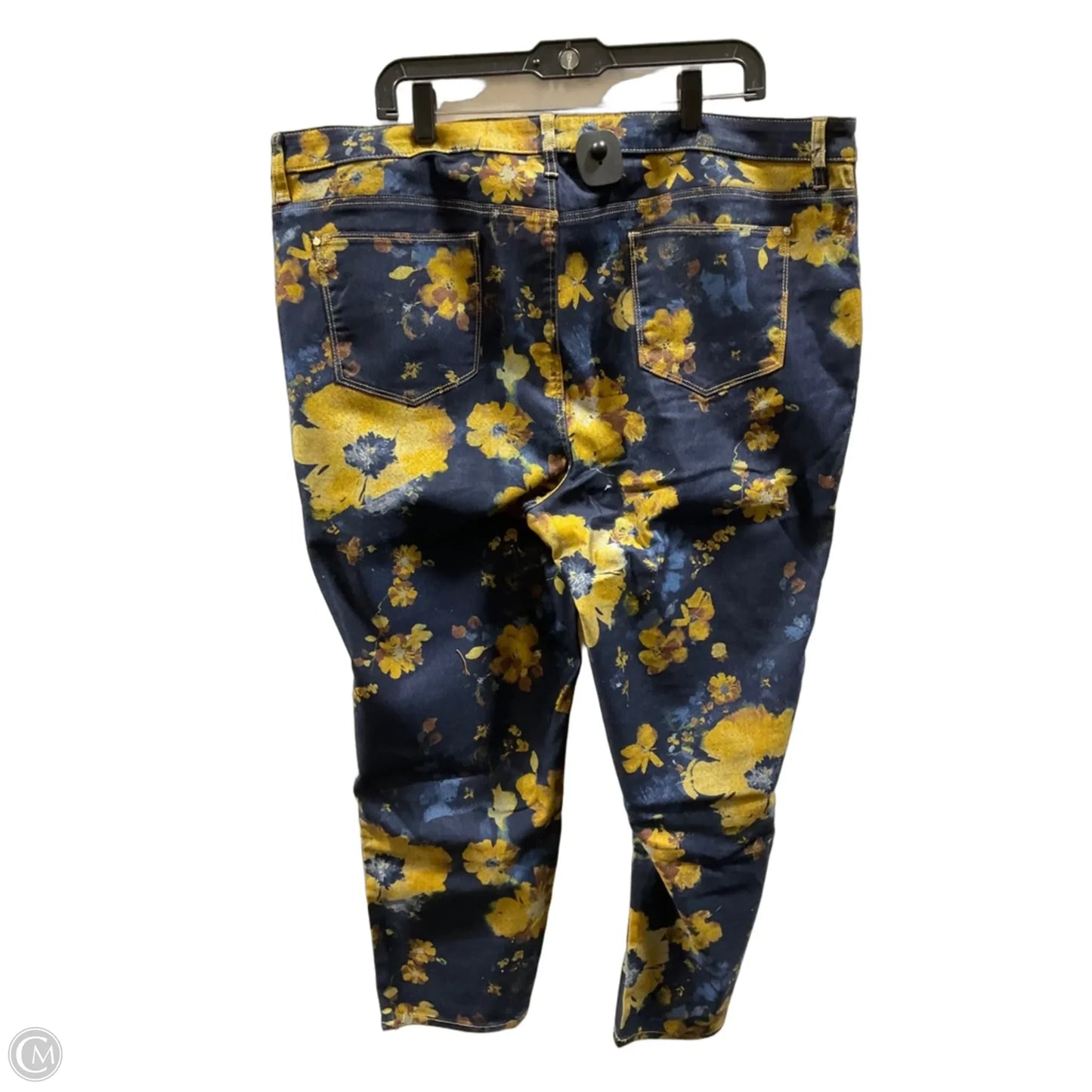 Pants Other By Chicos In Floral Print, Size: Xxl