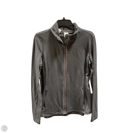 Athletic Jacket By Calia In Grey, Size: L