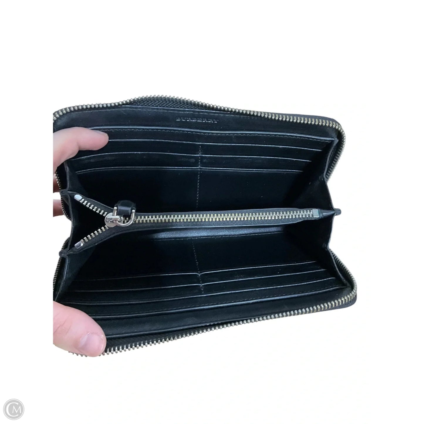 Wallet Luxury Designer By Burberry, Size: Large