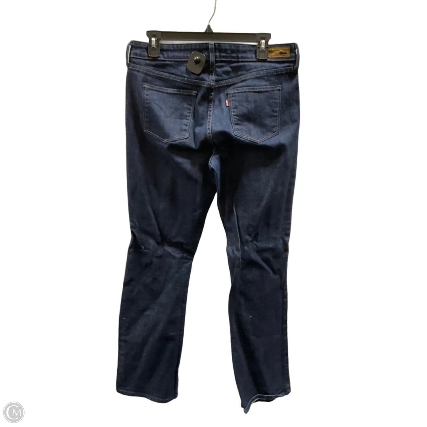 Jeans Boot Cut By Levis In Blue Denim, Size: 12