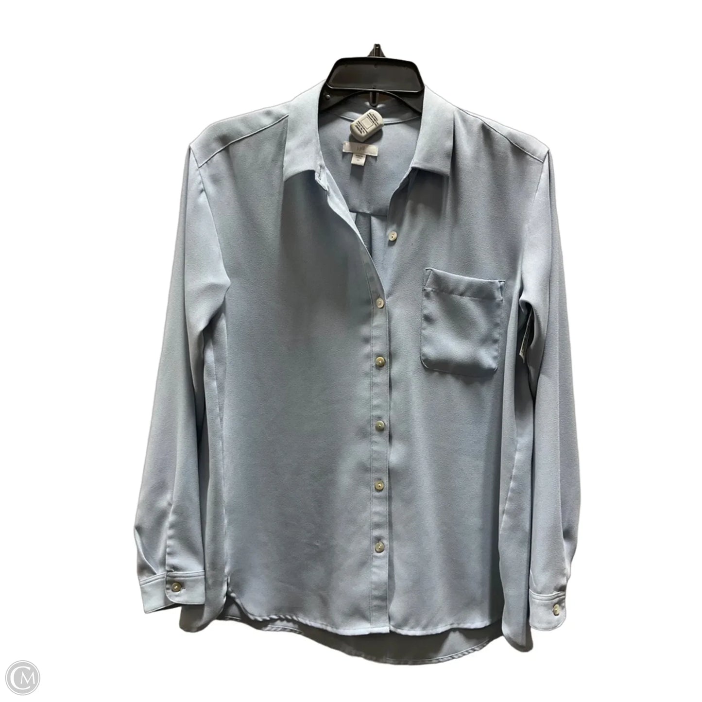 Blouse Long Sleeve By J. Jill In Blue, Size: Xs