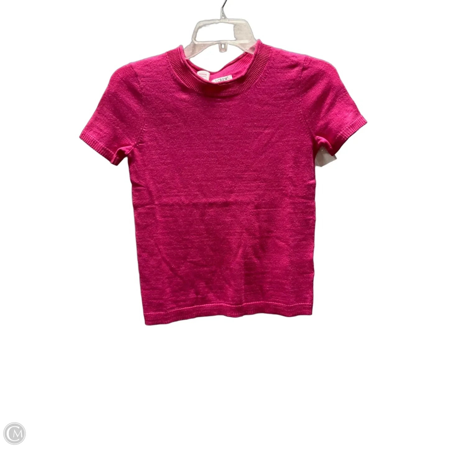 Top Short Sleeve By J. Crew In Pink, Size: Xxs