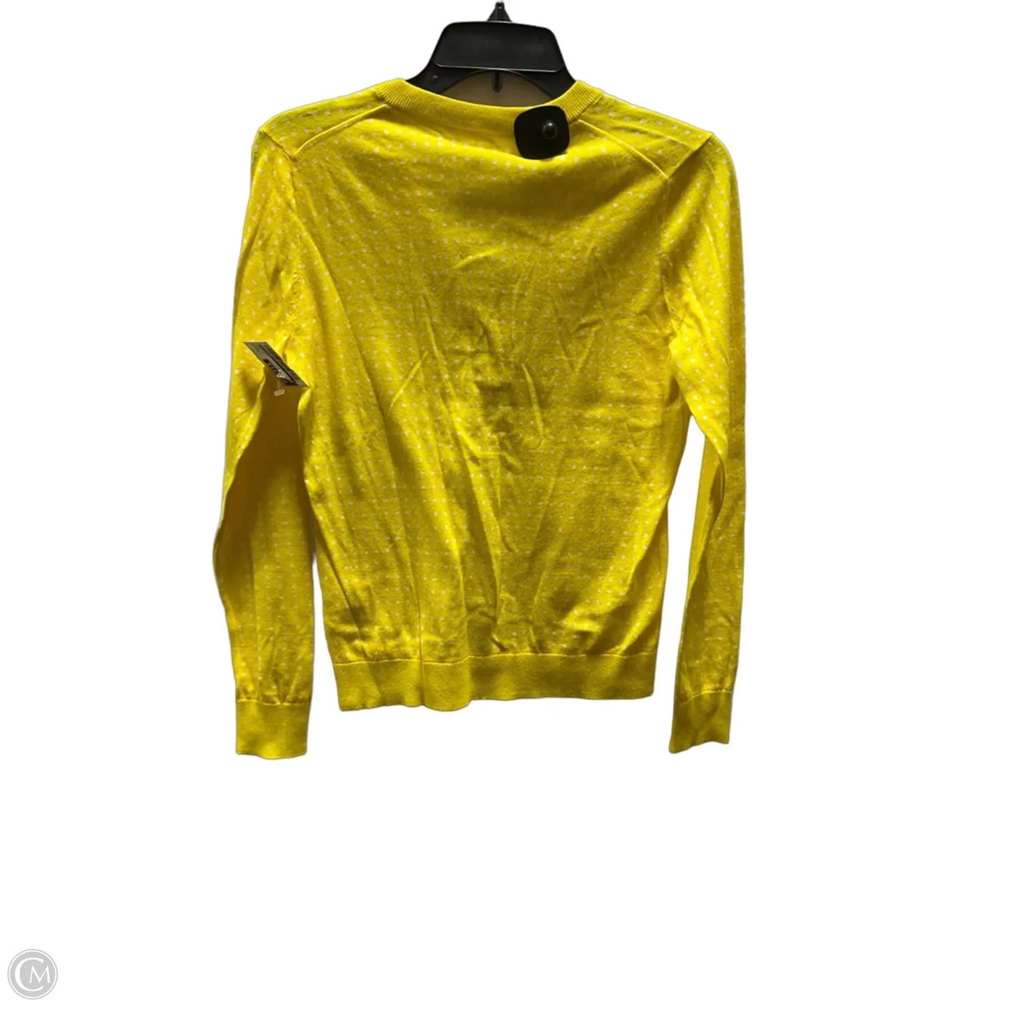 Cardigan By J. Crew In Yellow, Size: Xs