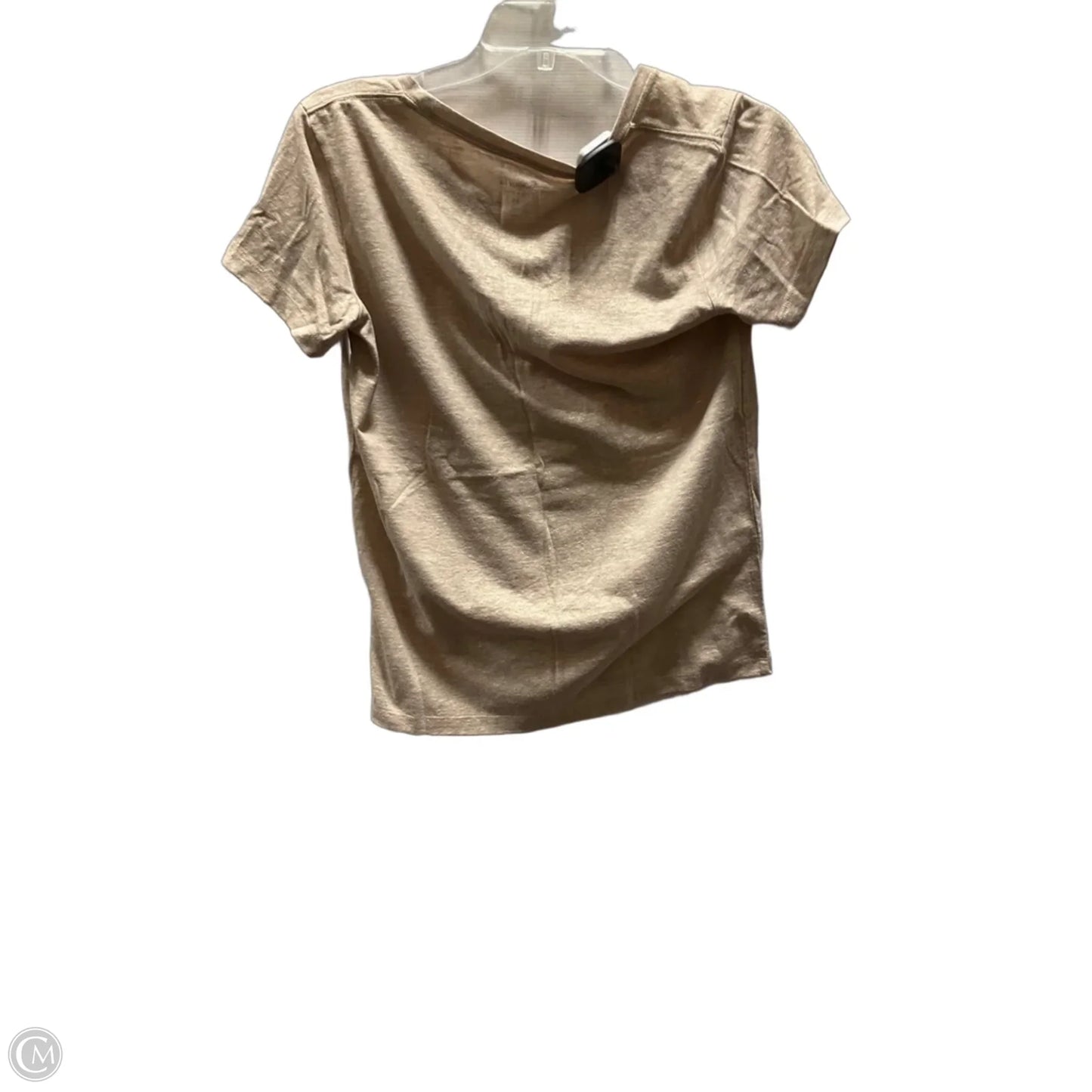 Top Short Sleeve Basic By J. Crew In Tan, Size: Xs