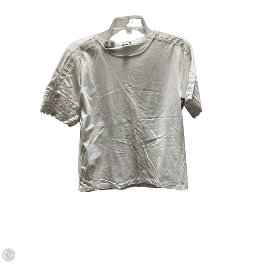 Top Short Sleeve By J. Crew In White, Size: Xs