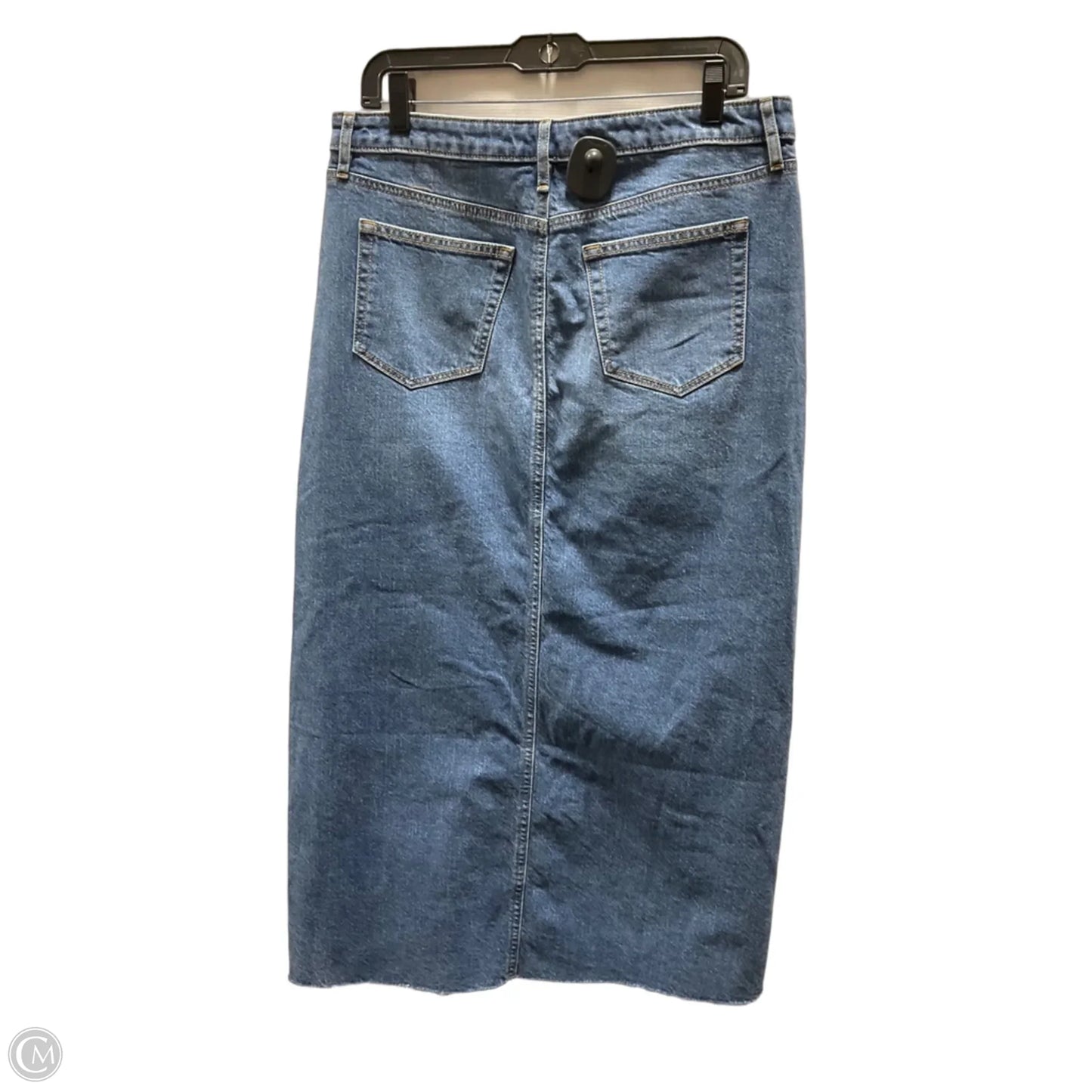 Skirt Maxi By Loft In Blue Denim, Size: 10