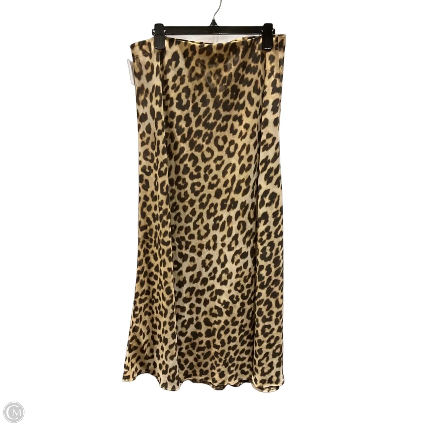 Skirt Midi By H&m In Animal Print, Size: L