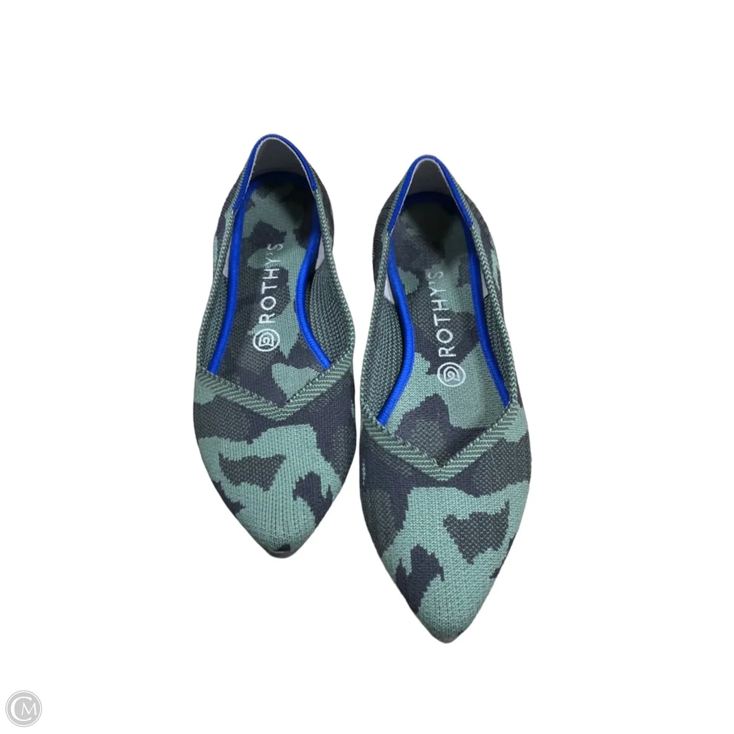 Shoes Flats By Rothys In Camouflage Print, Size: 6