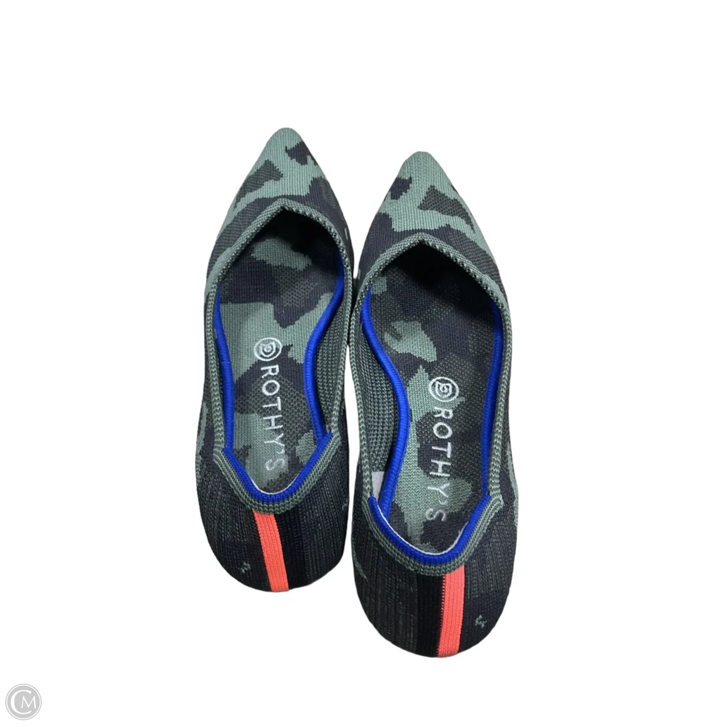 Shoes Flats By Rothys In Camouflage Print, Size: 6