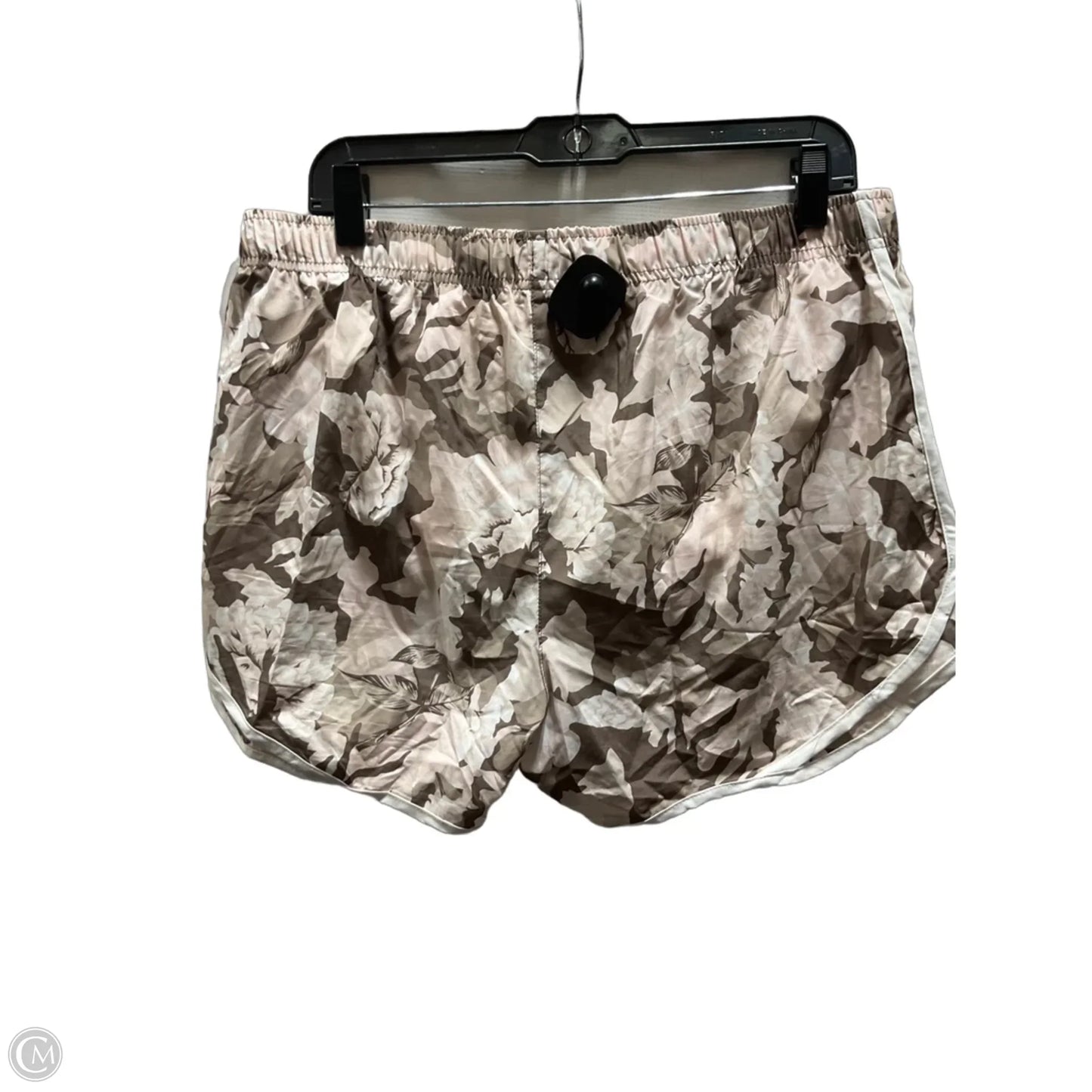 Athletic Shorts By Calvin Klein In Tropical Print, Size: L