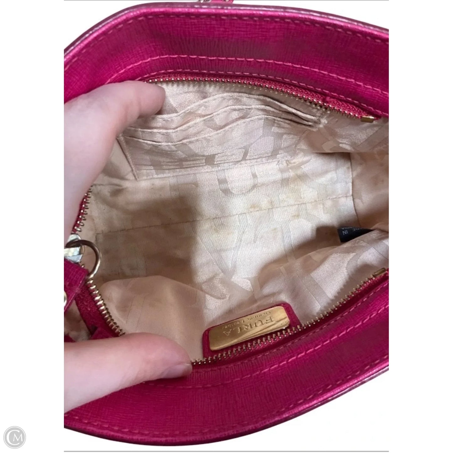 Crossbody Leather By Furla, Size: Small
