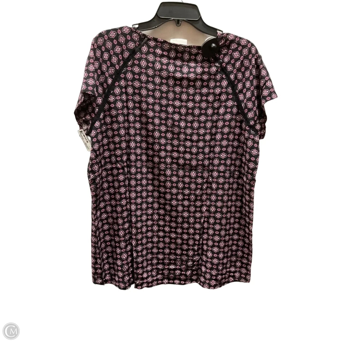 Top Short Sleeve By J. Jill In Purple, Size: M