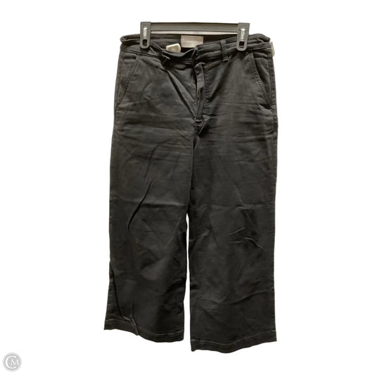 Jeans Wide Leg By Everlane In Black, Size: 12
