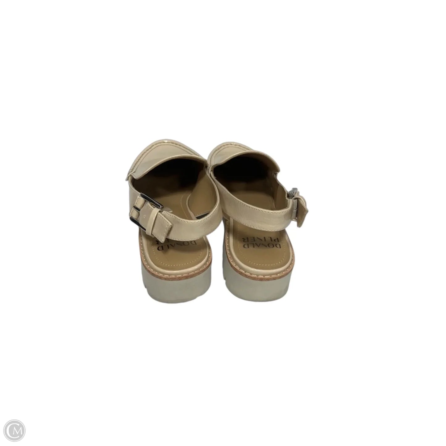 Shoes Heels Block By Donald Pliner In Cream, Size: 7