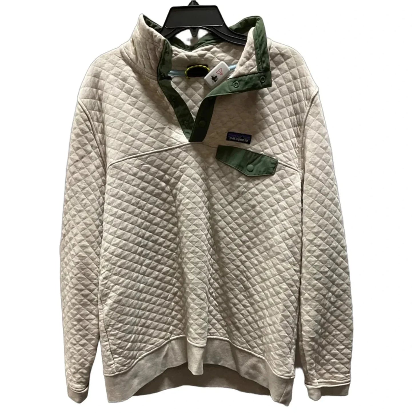 Athletic Sweatshirt Crewneck By Patagonia In Tan, Size: M