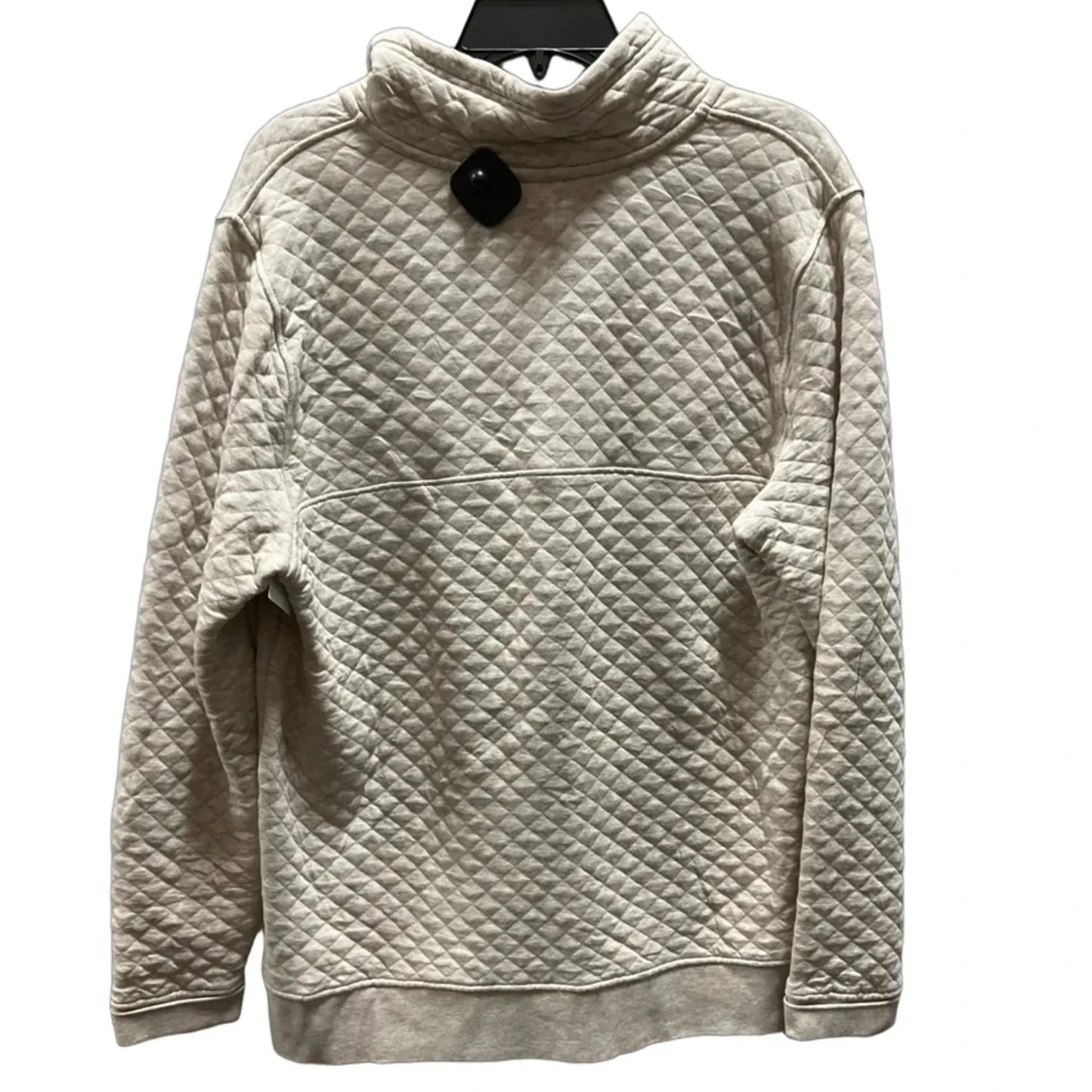 Athletic Sweatshirt Crewneck By Patagonia In Tan, Size: M