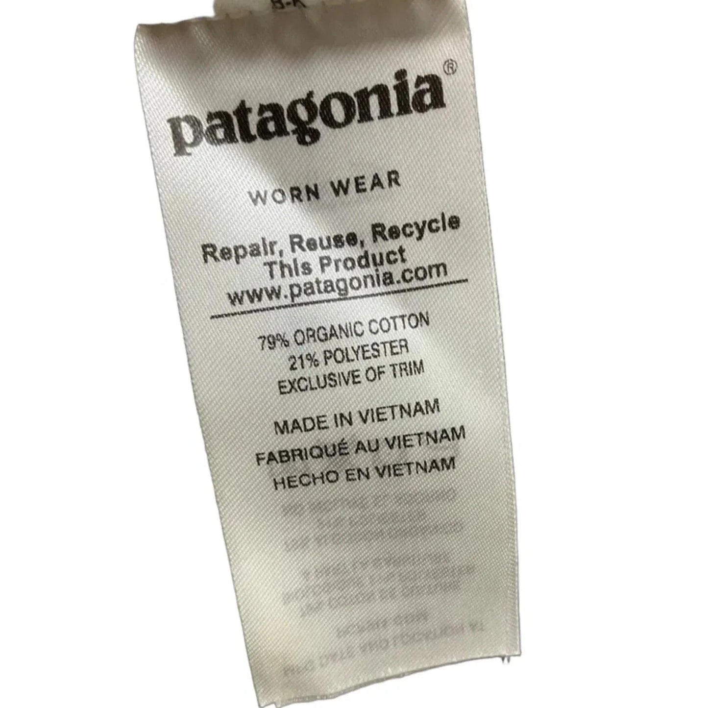 Athletic Sweatshirt Crewneck By Patagonia In Tan, Size: M