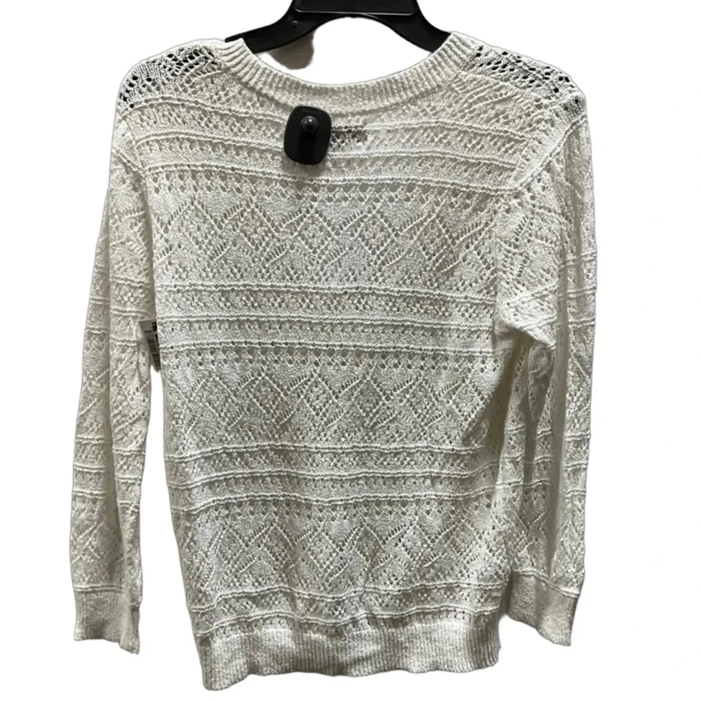Cardigan By Loft In White, Size: M
