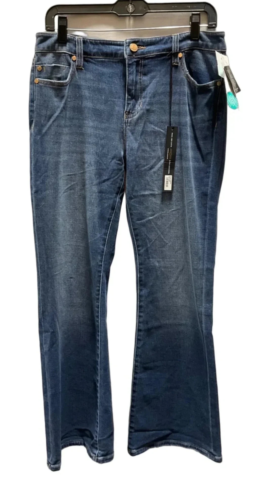 Jeans Boot Cut By Liverpool In Blue Denim, Size: 10