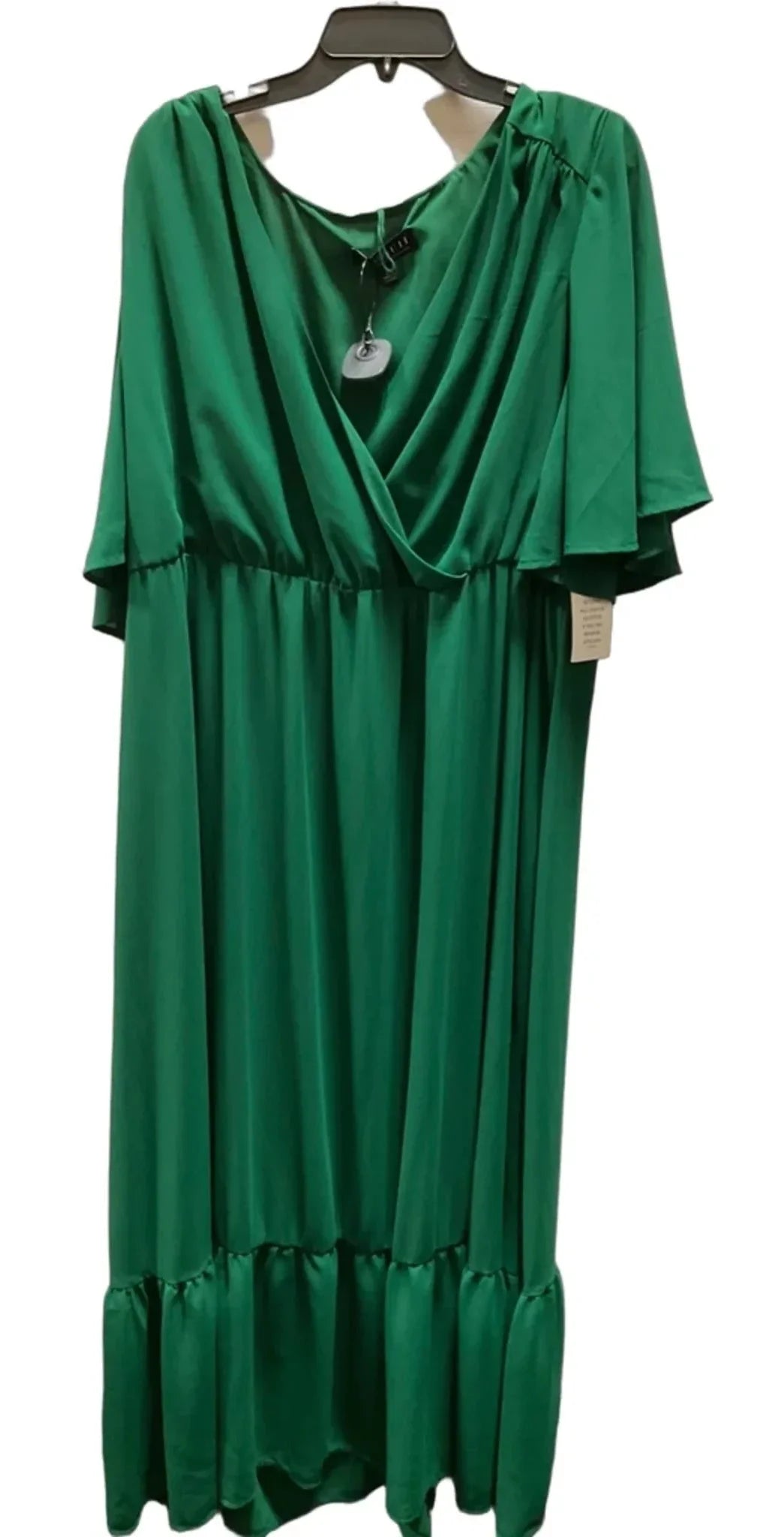 Dress Casual Maxi By Eloquii In Green, Size: Xxl