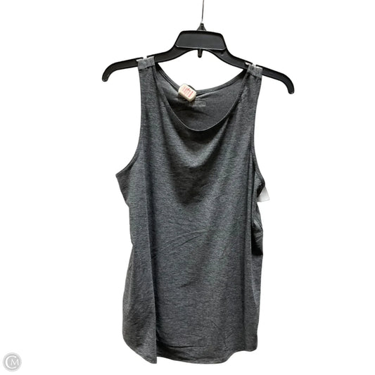 Athletic Tank Top By Eddie Bauer In Grey, Size: L