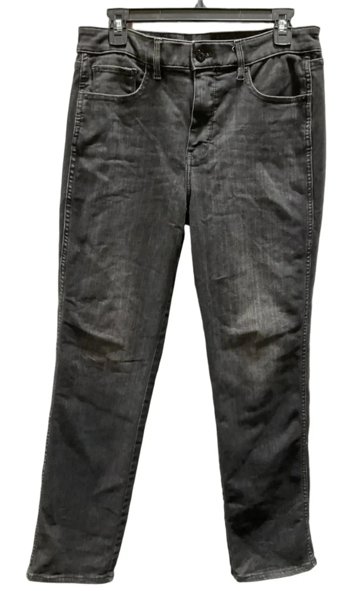 Jeans Straight By White House Black Market In Black, Size: 8