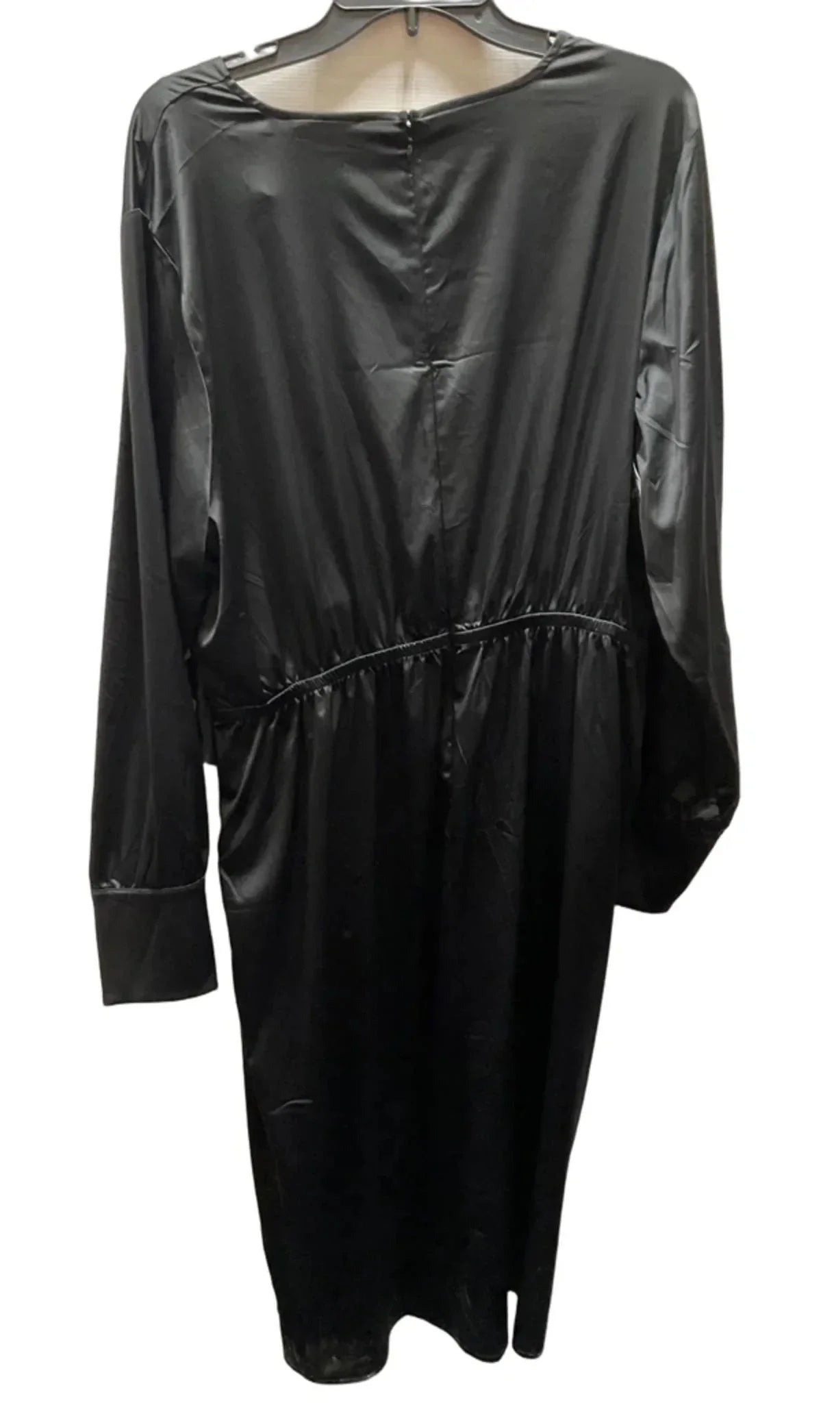Dress Casual Midi By Lane Bryant In Black, Size: 2x