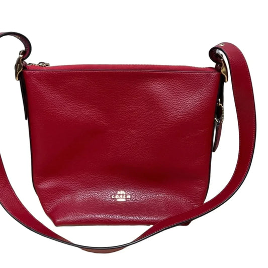 Crossbody Designer By Coach, Size: Medium