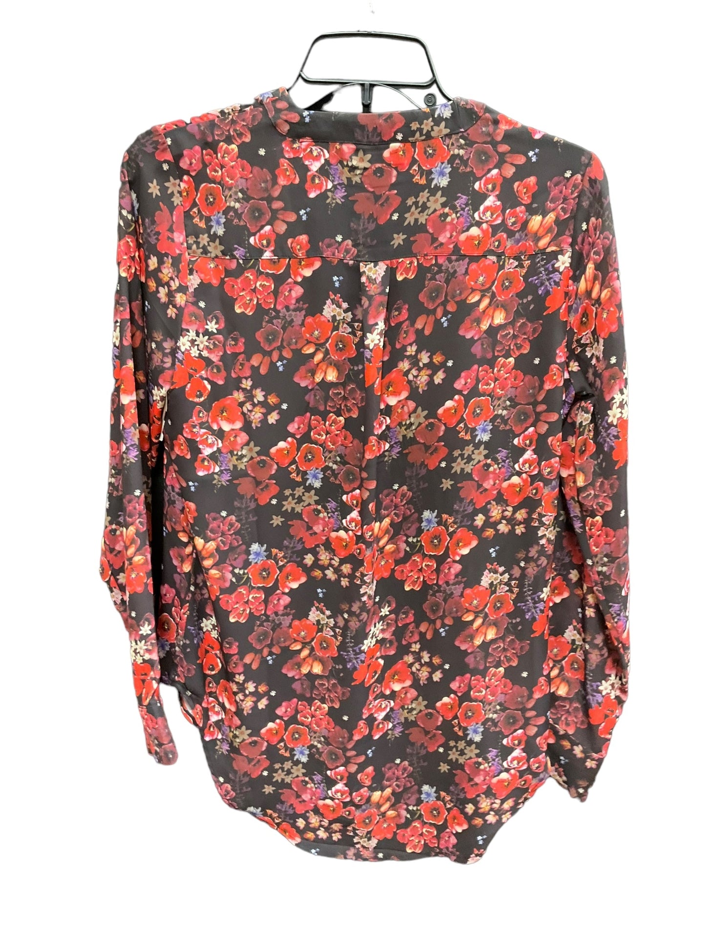 Floral Top Long Sleeve Ana, Size Xs