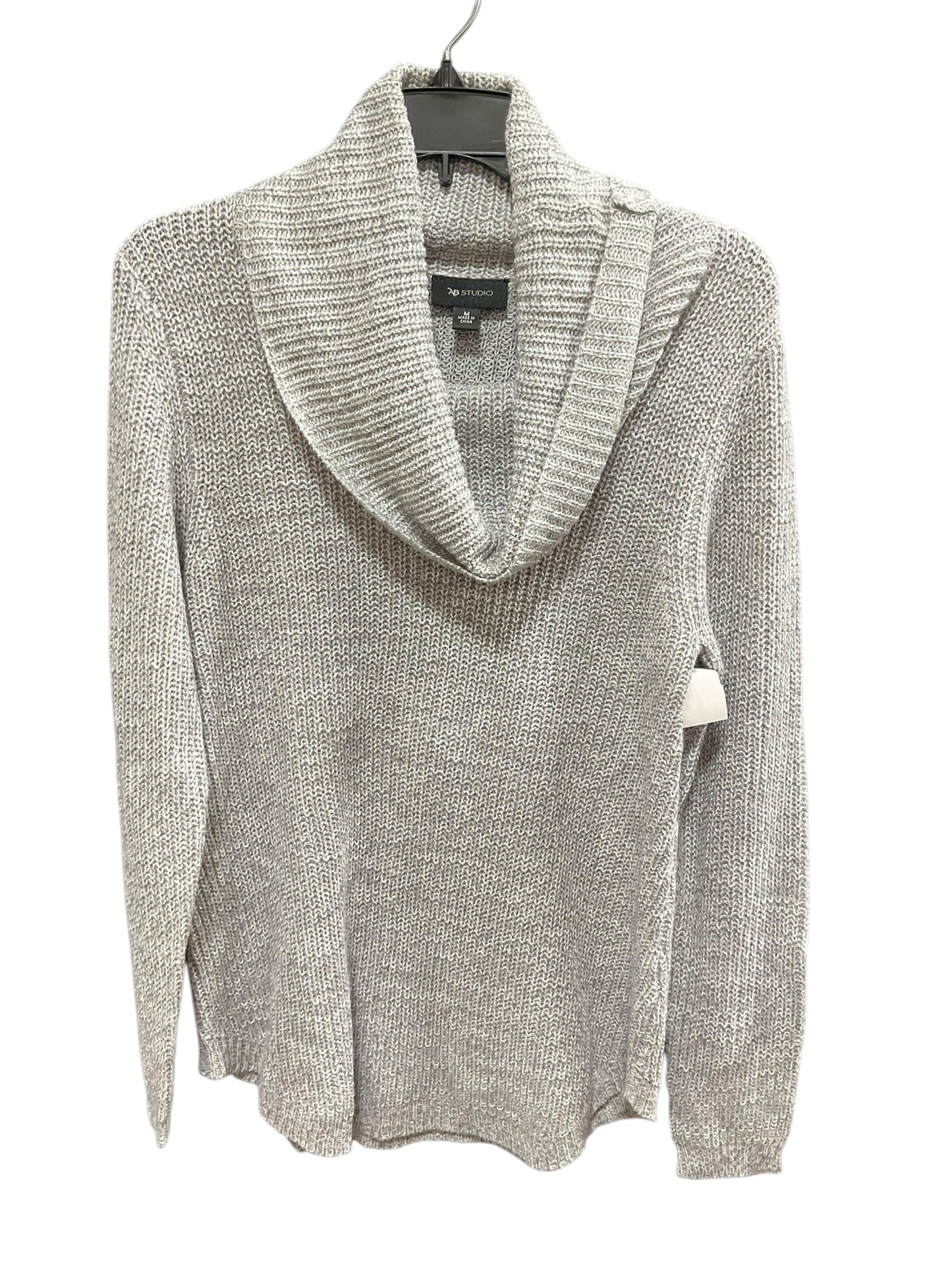 Sweater By Ab Studio In Taupe, Size: M