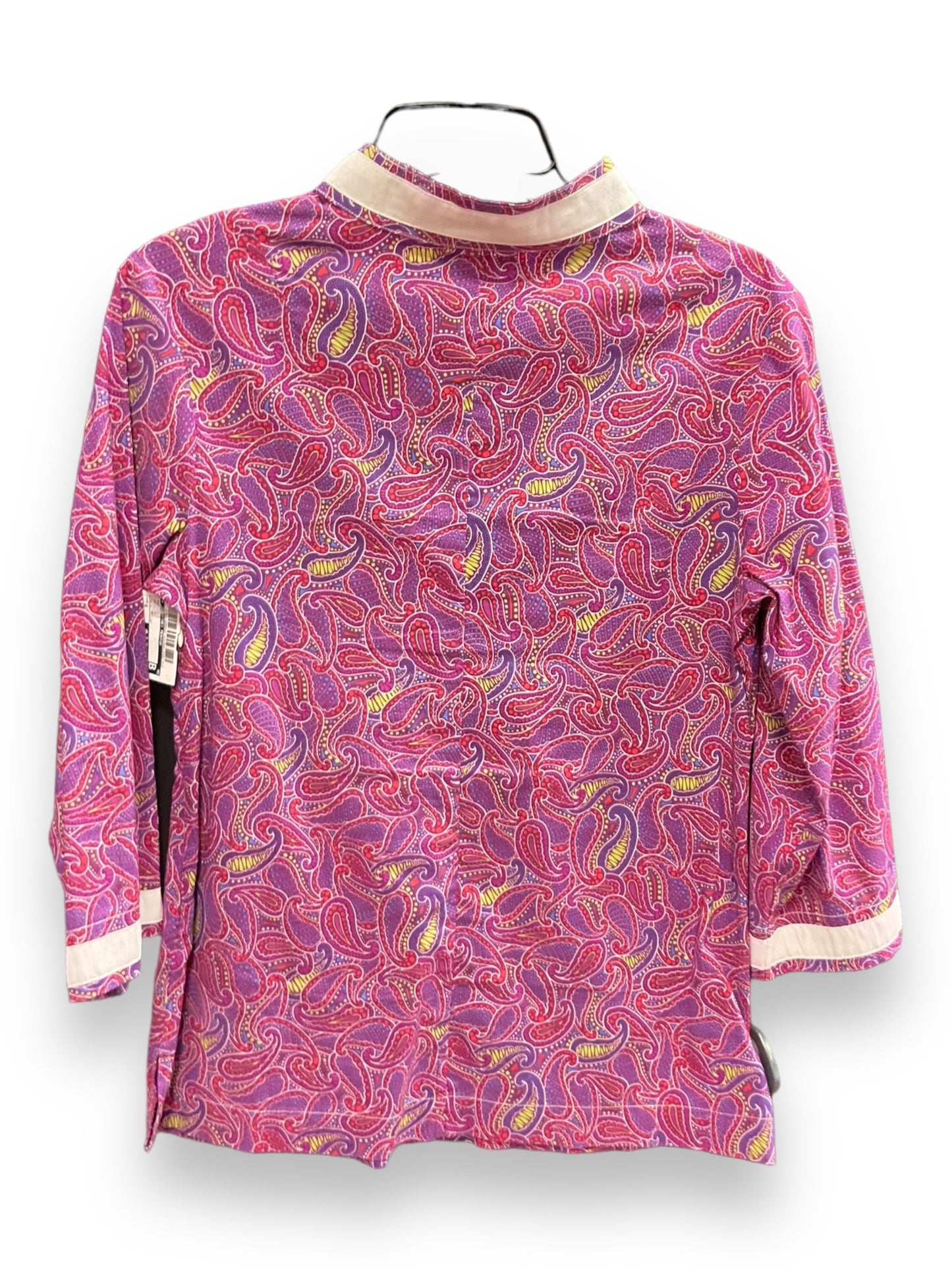 Paisley Top Long Sleeve Clothes Mentor, Size S