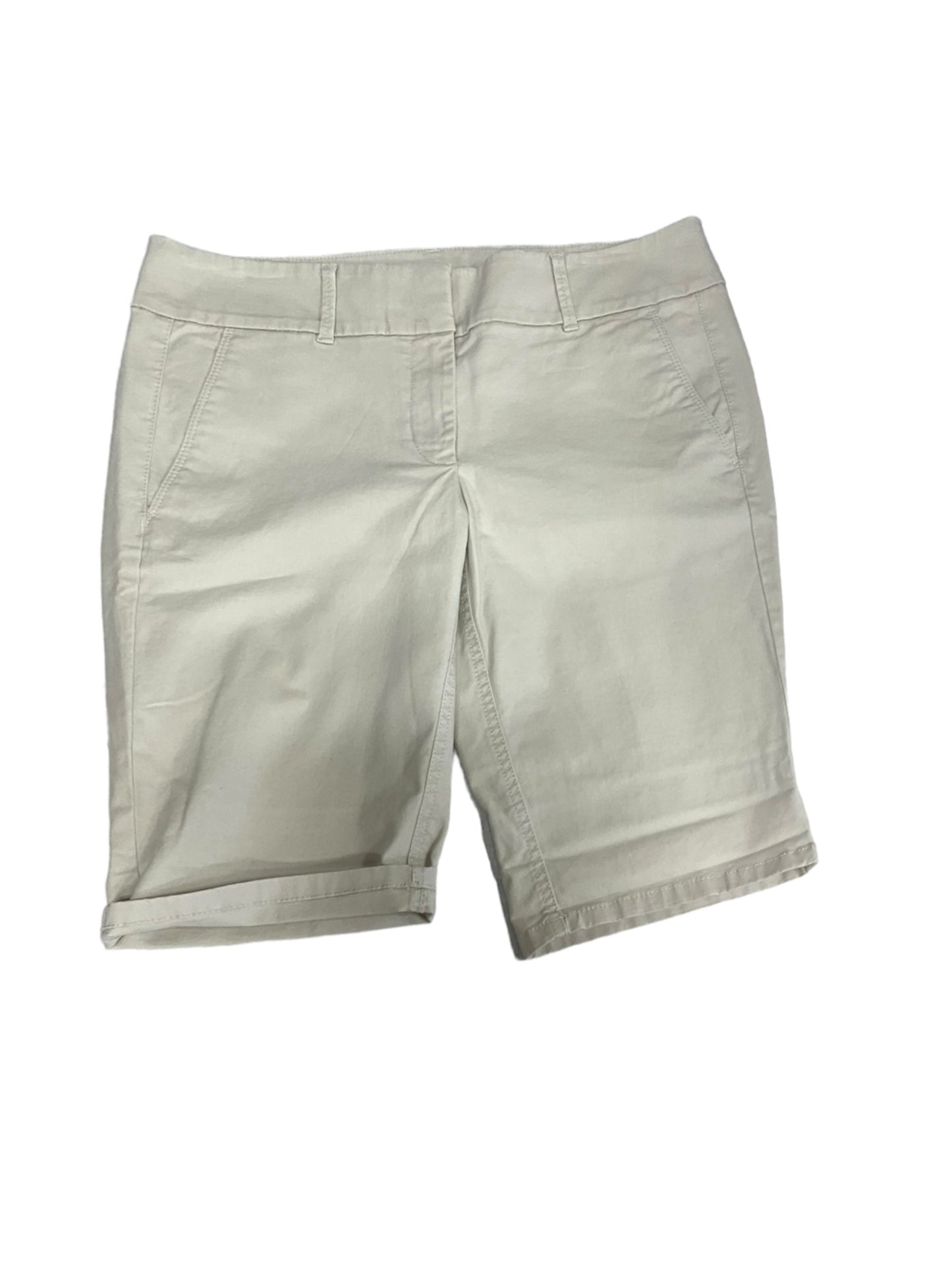 Tan Shorts Loft, Size 6