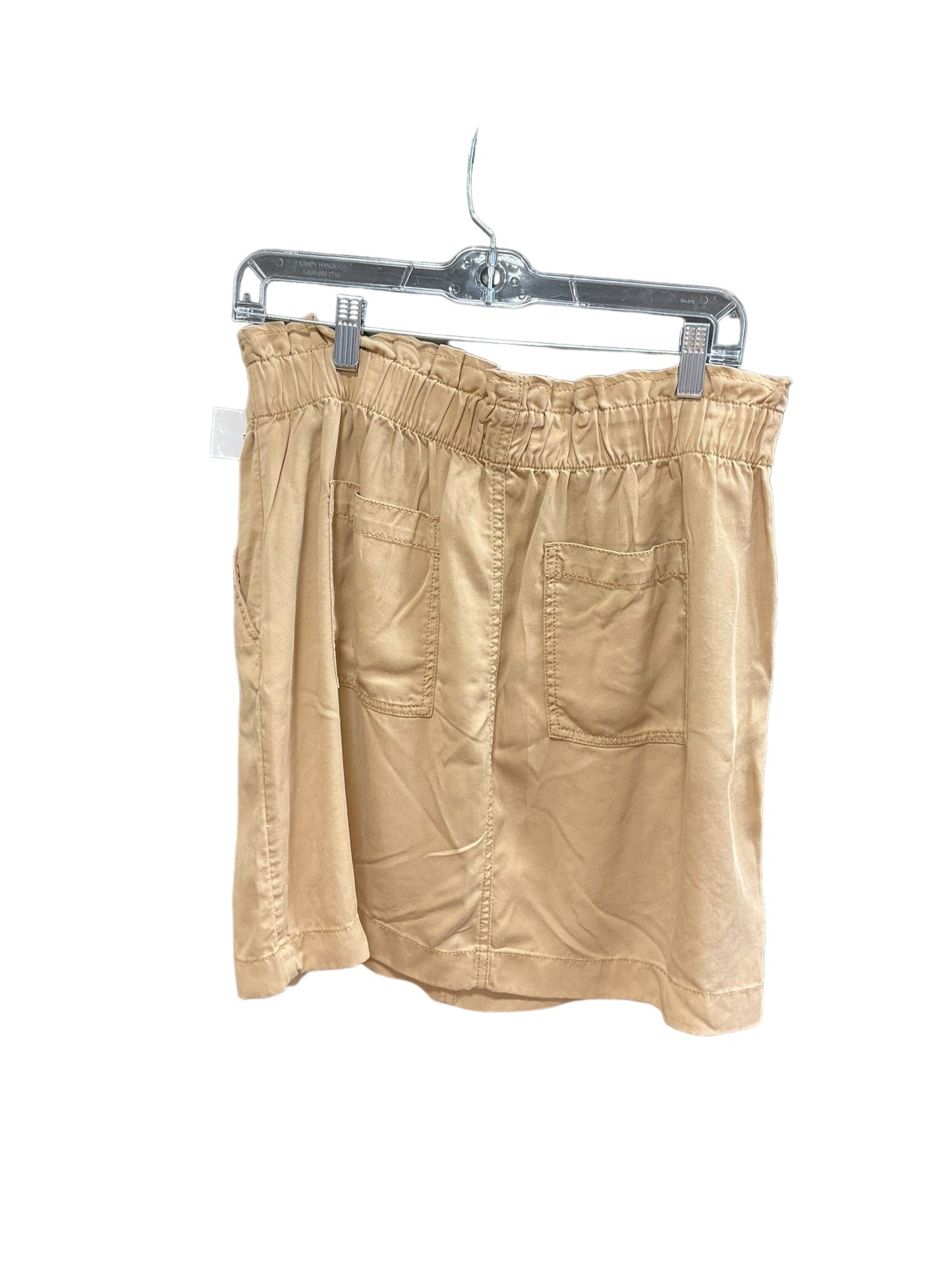 Tan Shorts Loft, Size 8