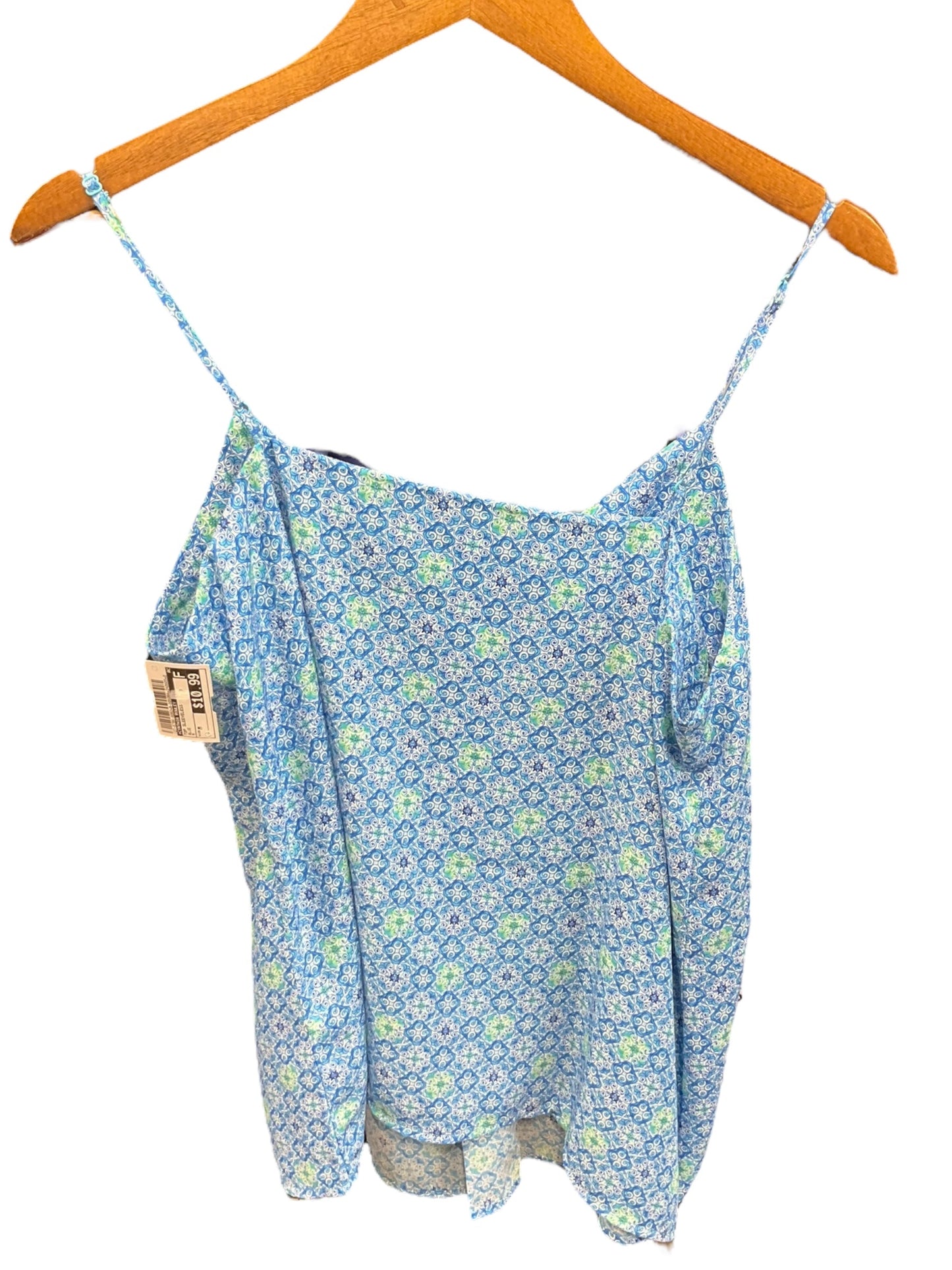 Blue Top Sleeveless Cynthia Rowley, Size M