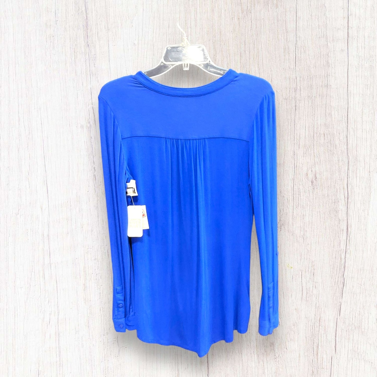 Blue Top Long Sleeve Canyon River Blues, Size S