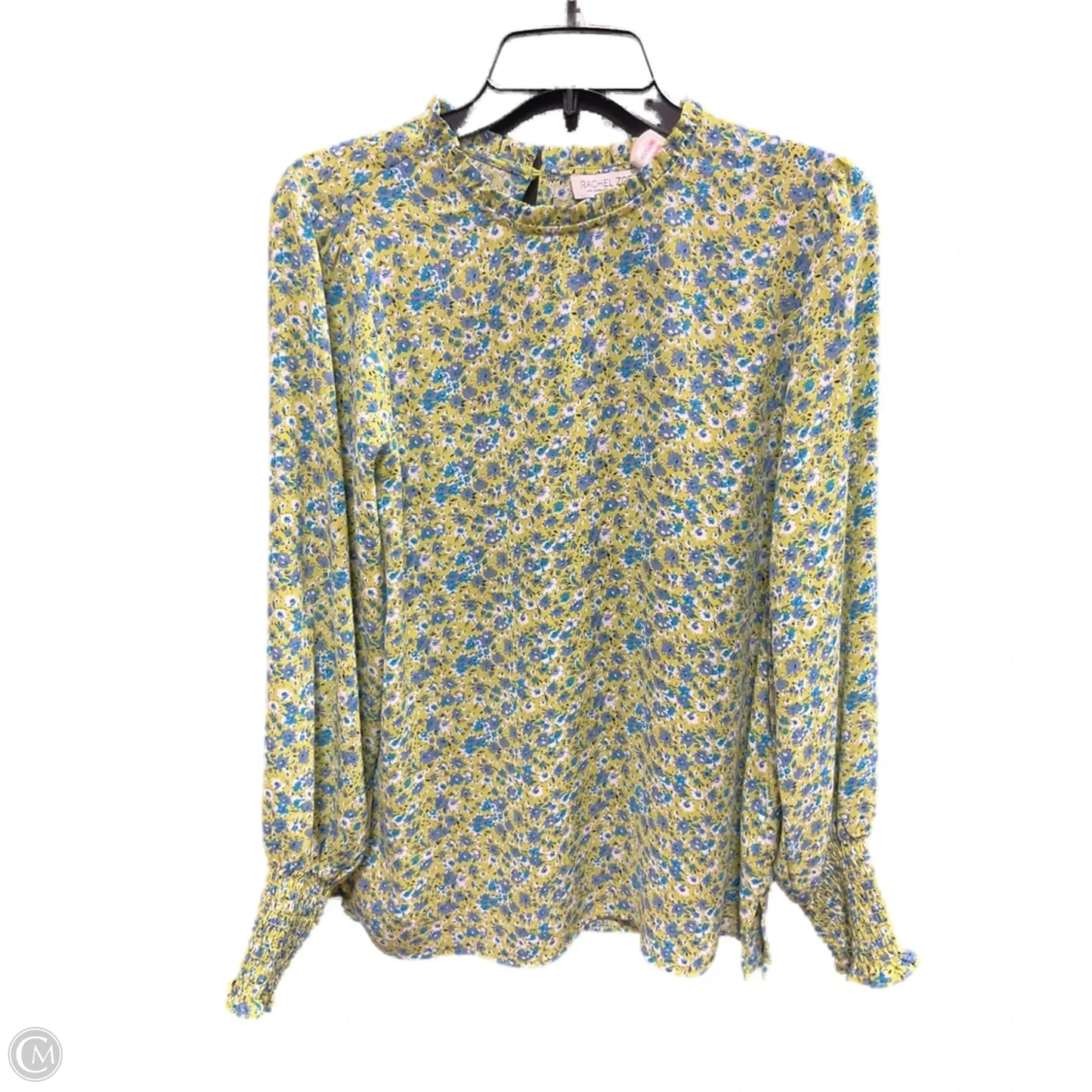 Top Long Sleeve By Rachel Zoe In Green, Size: L