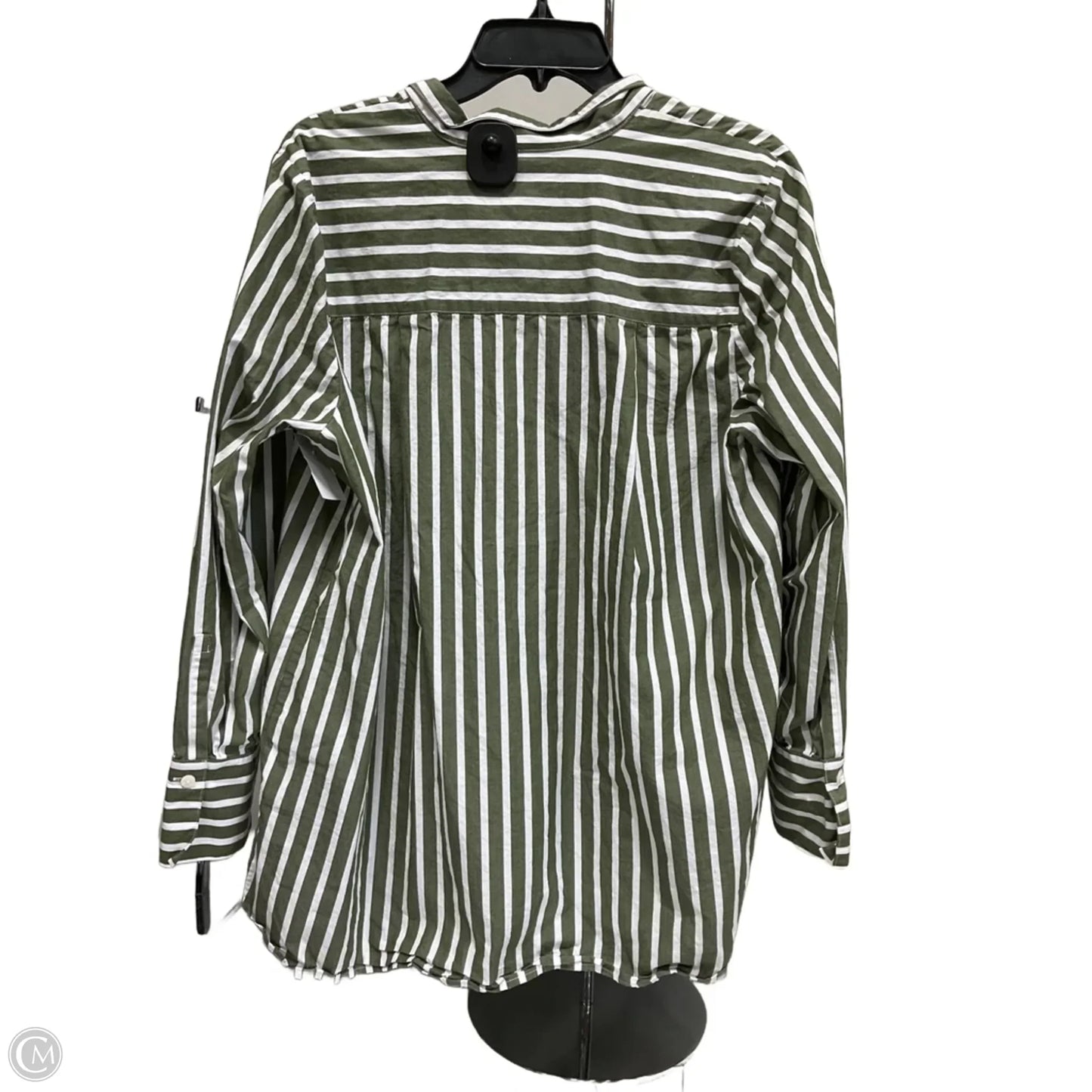 Top Long Sleeve By J. Jill In Green, Size: L