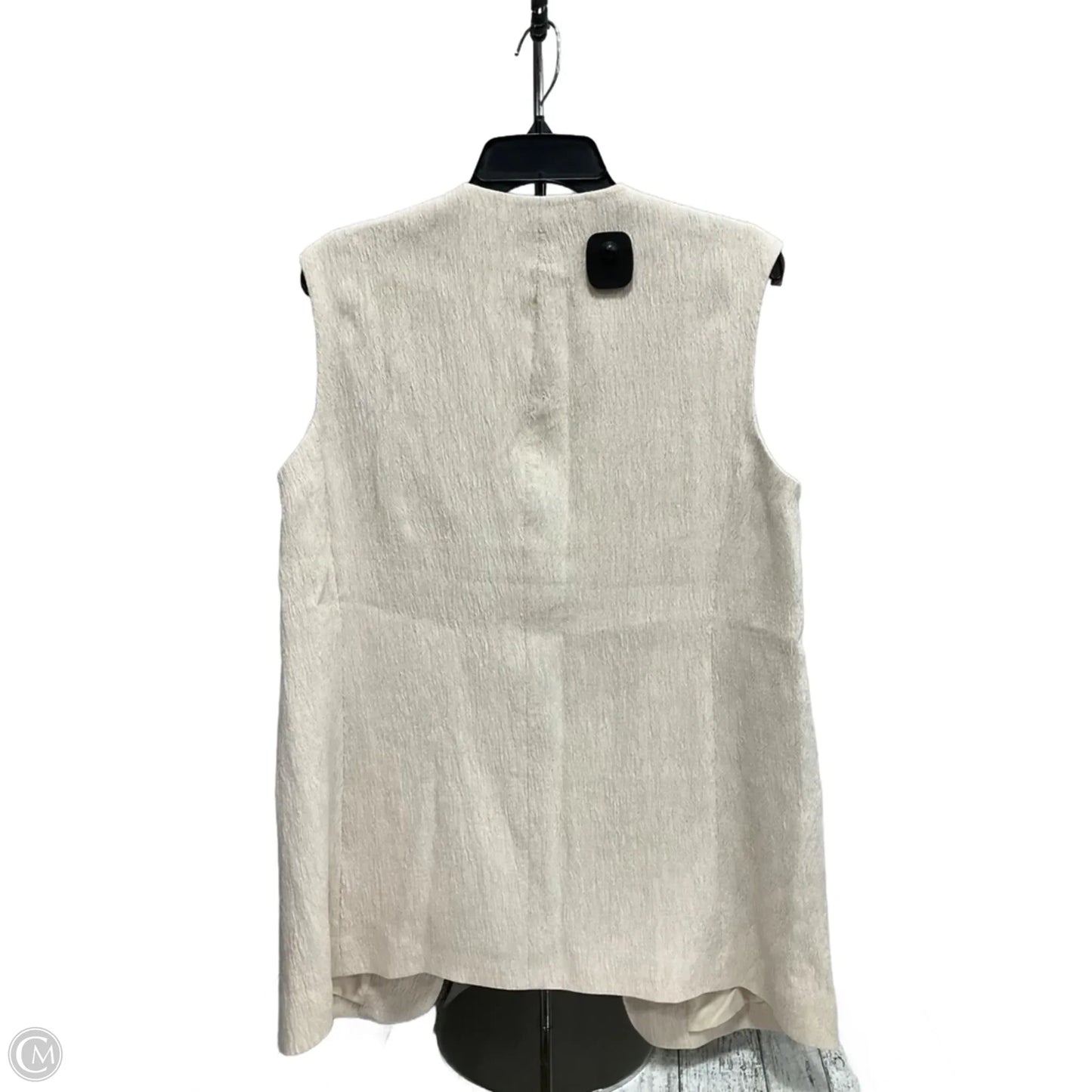 Vest Other By Express In Beige, Size: M