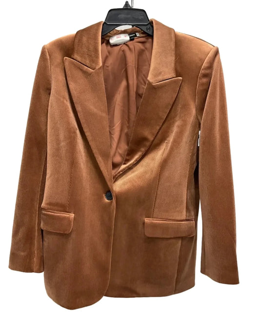 Blazer By Express In Brown, Size: L