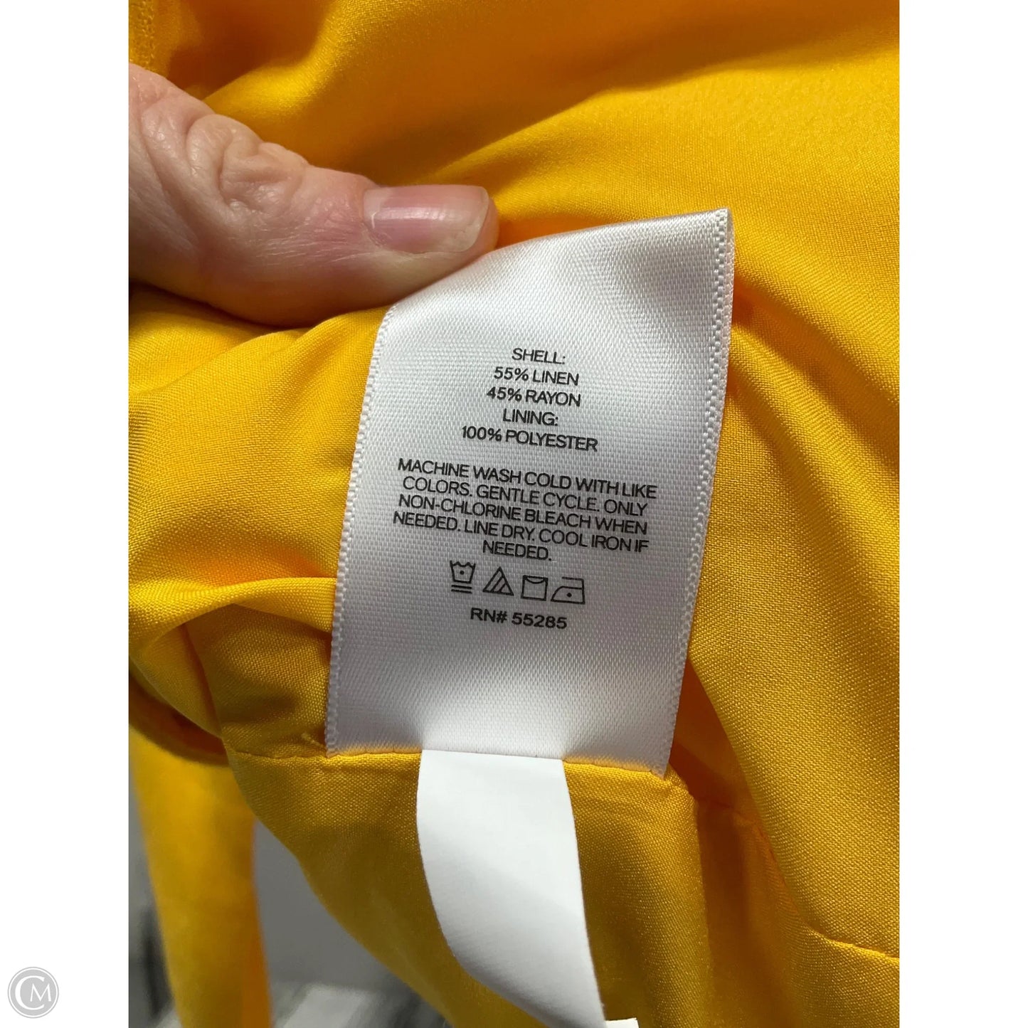 Blazer By Express In Yellow, Size: M